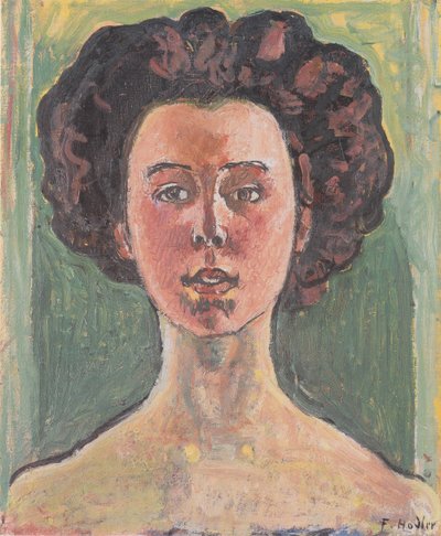 Portrait of Gertrud Müller by Ferdinand Hodler